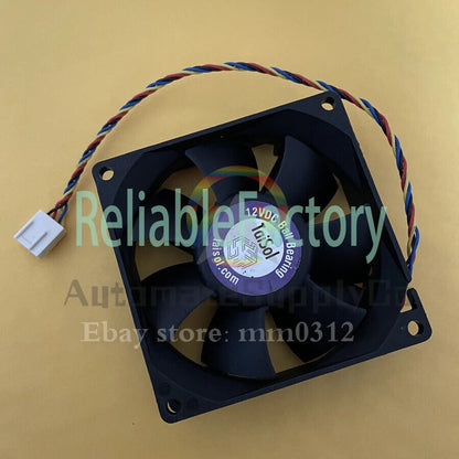 Delta AUB0812VH 8025 80mm x 25mm Cooler Cooling Fan PWM DC 12V 0.41A 8cm 4Pin