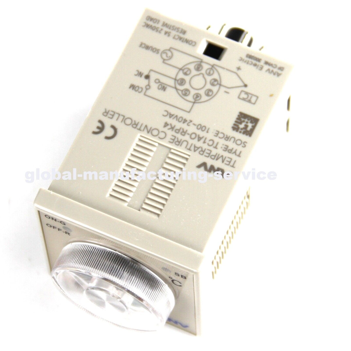 Temperature Controller 0-400℃, 100-240VAC - ANV