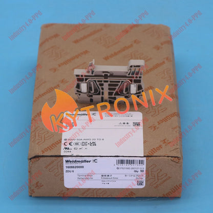 50pcs/Box Weidmuller 1608620000 ZDU 6 Terminal