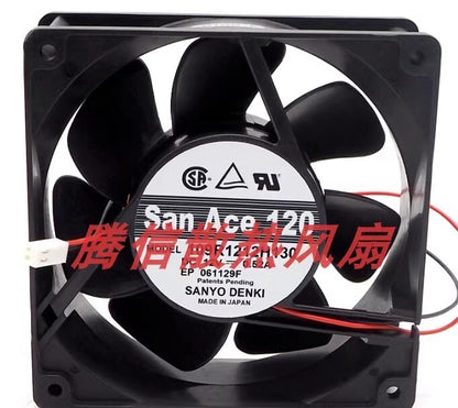 SANYO 109R1212H130 DC12V 0.52A 2-Pin High Airflow Cooling Fan
