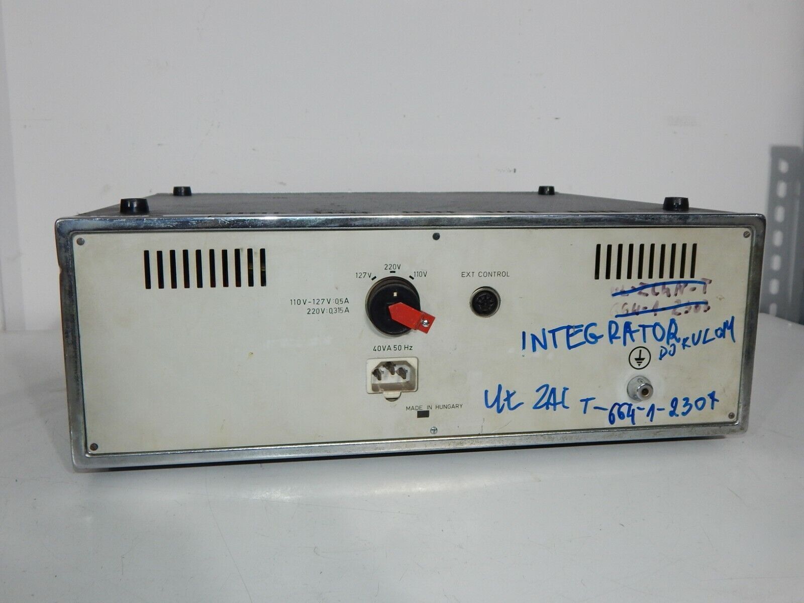 Used Measuring Devices RADELIKS Integrator Unit OH-404/C - NIXIE tube 5x Z560M - RADELIKS