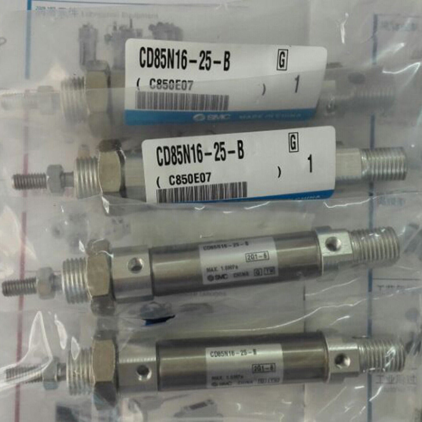 SMC CD85N16-25-B Pneumatic Cylinder - SMC