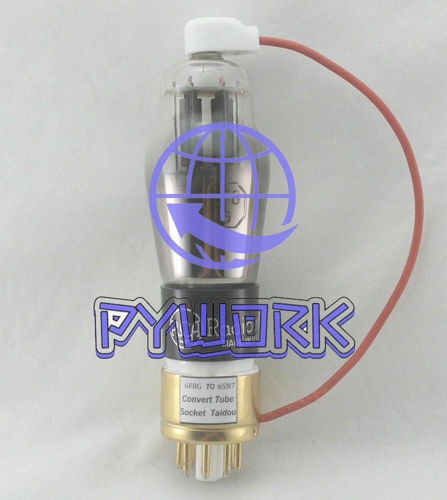 6F8G to 6SN7/6N8P/5692/CV181 conversion seat for tube gold-plated converter