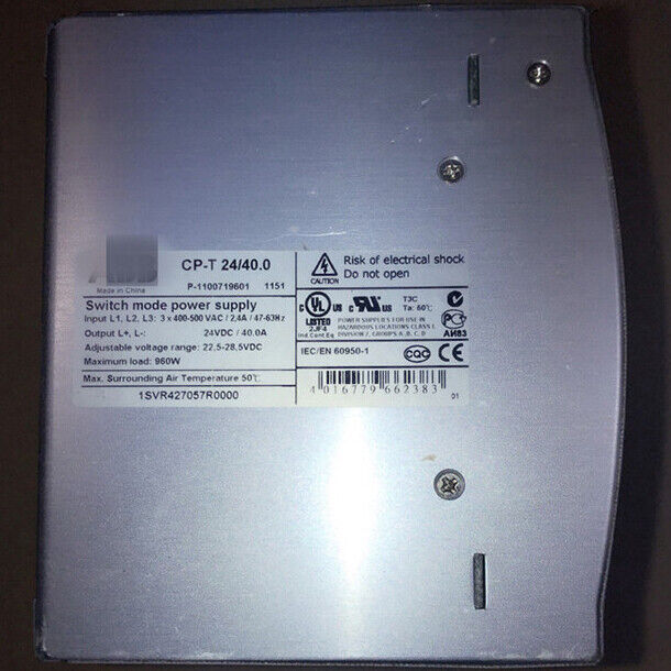 new One Abb CP-T 24/40.0 CP-T 24/40.0 Power Supply - ABB