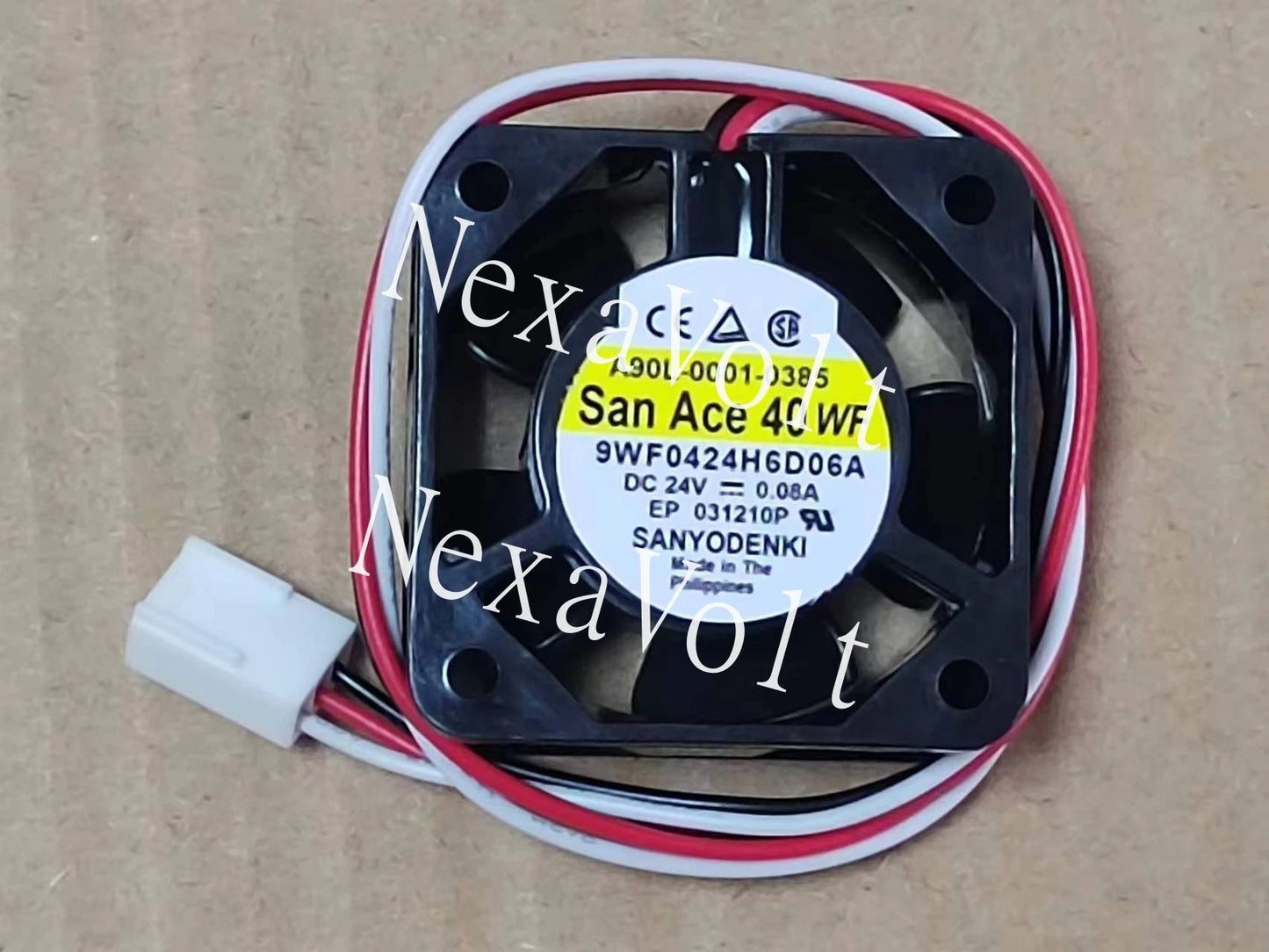 SanAce40WF A90L-0001-0385#X 9WF0424H6D06A 24V Cooling Fan