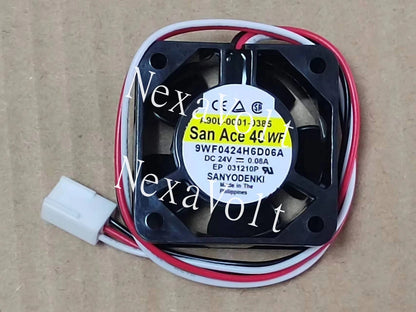 SanAce40WF A90L-0001-0385#X 9WF0424H6D06A 24V Cooling Fan