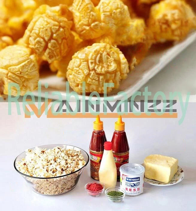 One Commercial/Household stainless steel Popcorn machine 80g 300W 220V