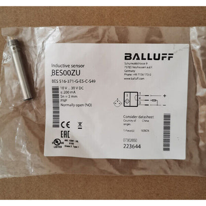 1PC BALLUFF Proximity Switch 516-371-G-E5-C-S49 for SPOT STOCKS - BALLUFF