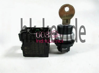 1Pcs FOR M22-WRS/K11 2-position lock with key selection 1NO1NC