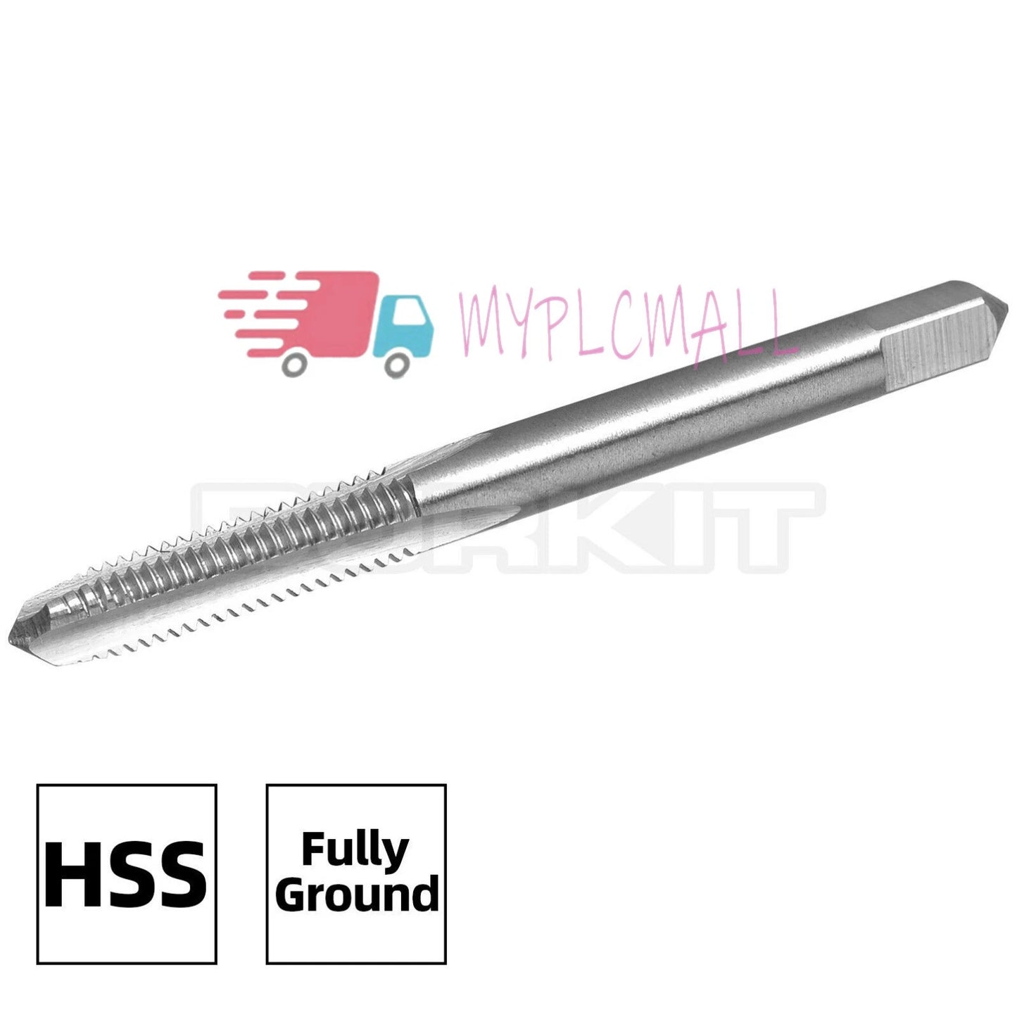 9/64"-36 UN Thread Tap Right Hand, HSS 9/64 x 36 UN Straight Fluted Tap