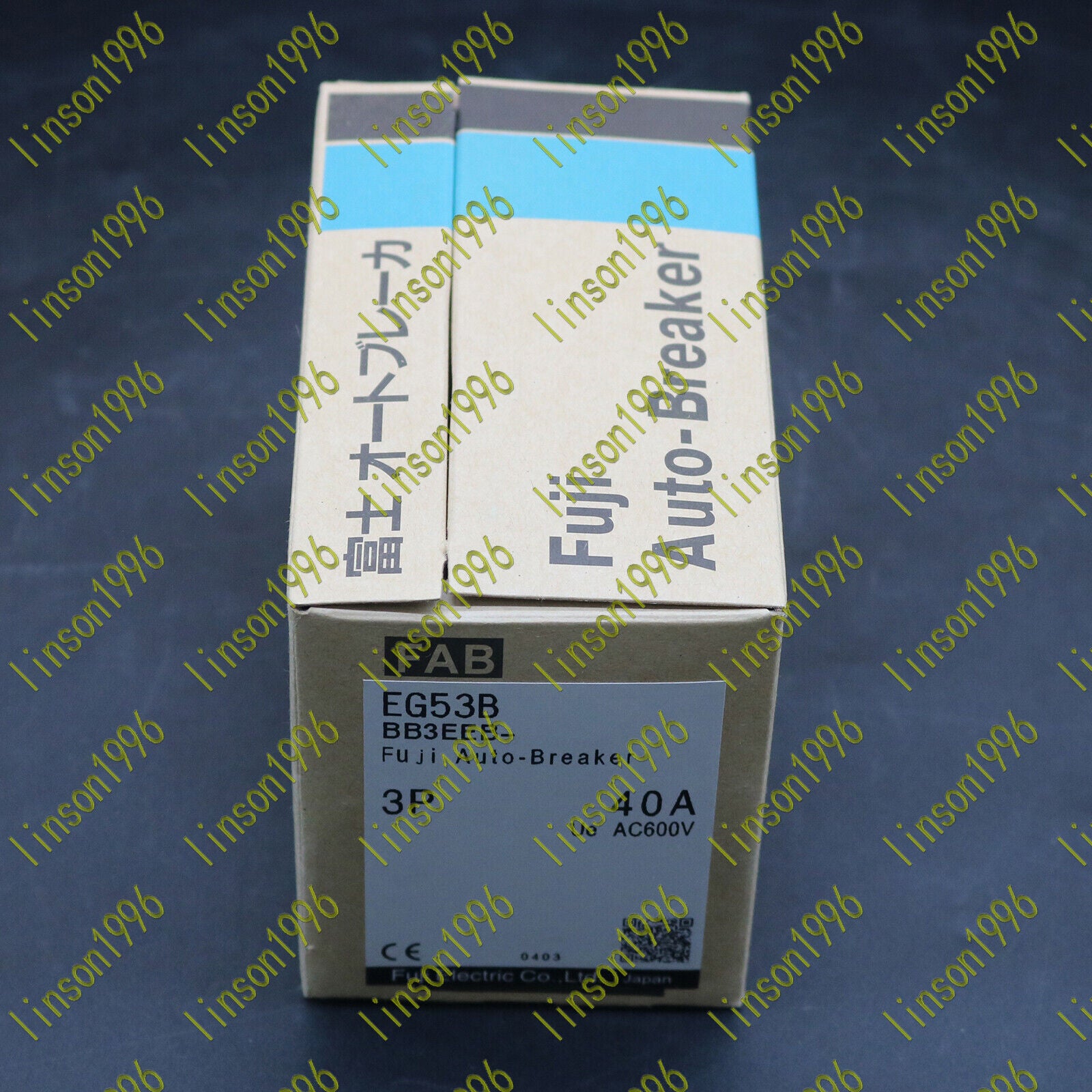 new One FUJI EG53B 40A 3P Auto-Breaker - FUJI