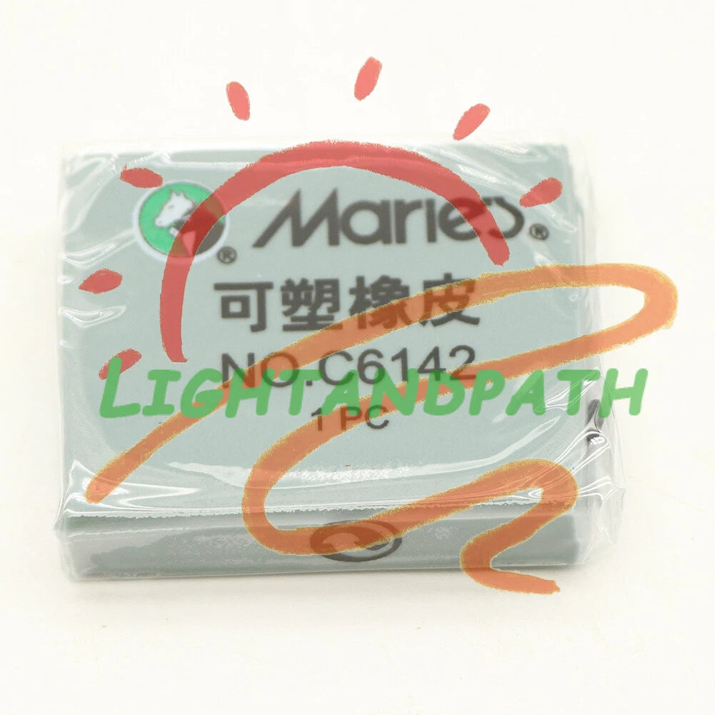 1PCS Marie's C6142 Soft Rubber Eraser Adhesive Kneadable Cleaning 4.5*3.5*0.9cm