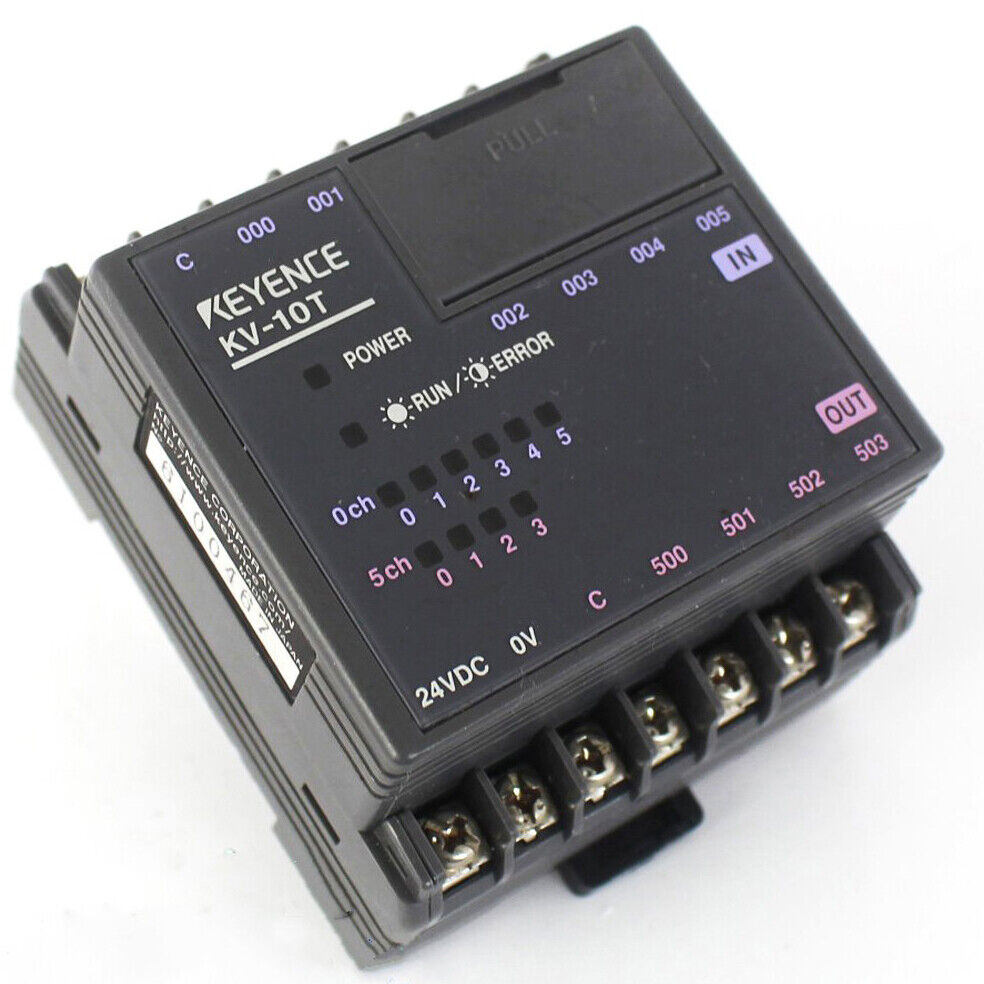 KEYENCE KV-10T 1-PC PLC Controller - KEYENCE