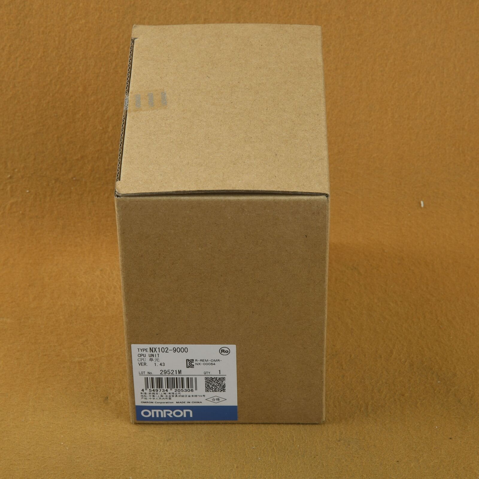 new Omron NX102-9000 Programmable Controllers 1year Fast Delivery - OMRON