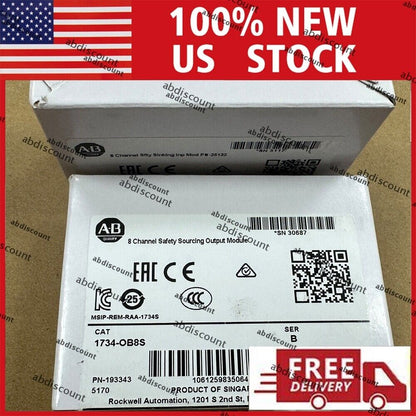 Allen-Bradley 1734-OB8S Point 8 Channel Safety Sourcing Output Module - ALLEN-BRADLEY
