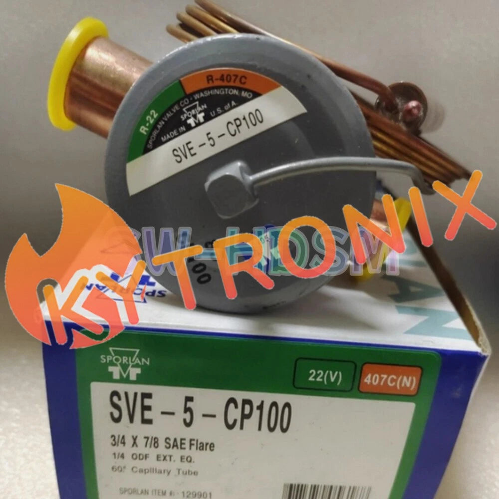 1PCS FOR SPORLAN SVE-5-CP100 THERMOSTATIC EXPANSION VALVE freight free