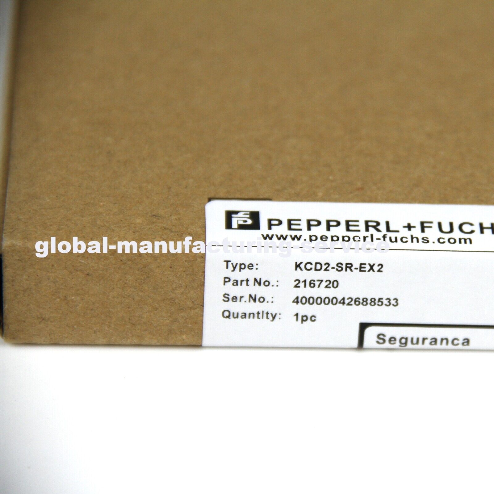 PEPPERL+FUCHS Safety Barrier KCD2-SR-Ex2 - PEPPERL+FUCHS