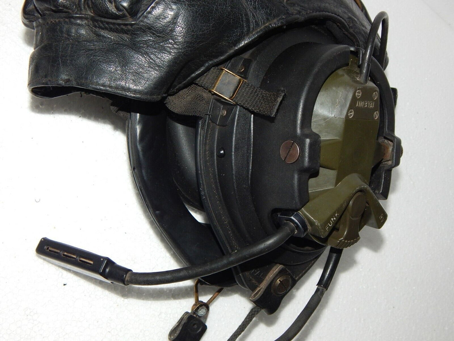 Used TELEMIT Radio Set Headphones Tank Tank Driver - KOEED