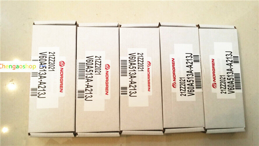 NORGREN V60A513A-A2 V60A513A-A213J Solenoid Valve ZX - New 1PCS - NORGREN