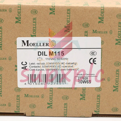 Eaton Muller MOELLER contactor DILM115 110VAC 50/60HZ 1PCS