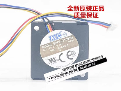 AVC BAPA0310B2U 3010 DC12V 0.15A 3CM 4-Pin PWM Blower Turbo Cooling Fan
