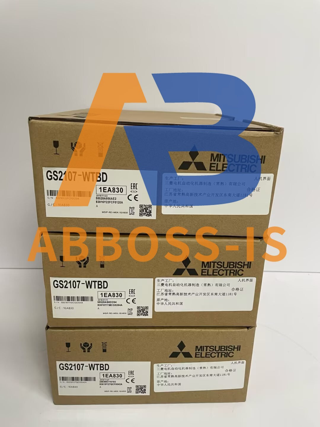 new 1Pcs Mitsubishi GS2107-WTBD touch screen HMI GS2107WTBD Fast delivery