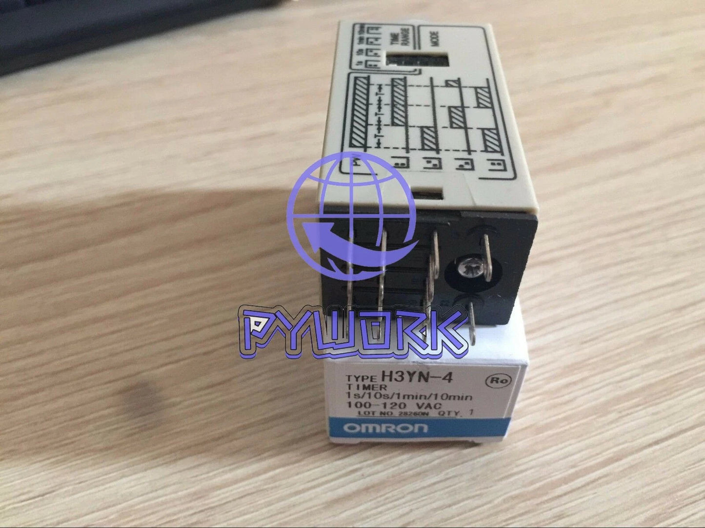 1PC OMRON RELAY H3YN-4 100-120VAC
