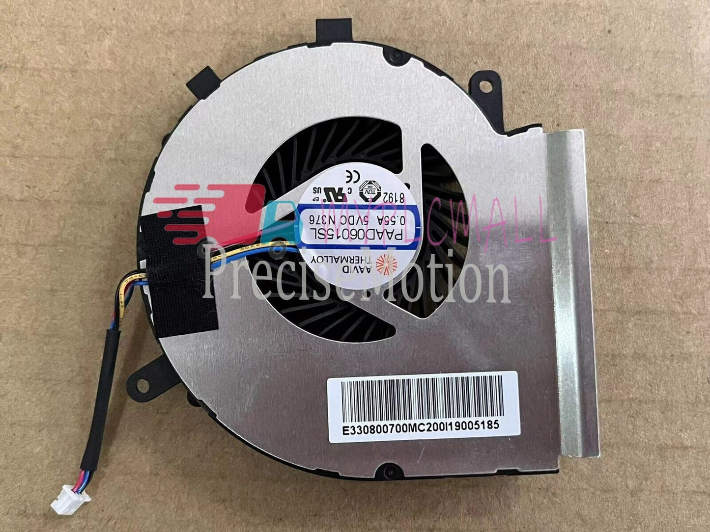 MSI GE72MVR 7RG APACHE PRO MS-179C CPU Cooling Fan 4-PIN