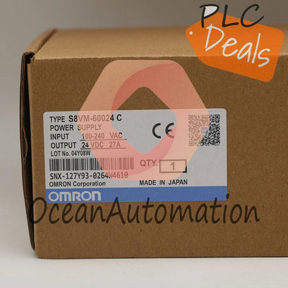 1PC Switching power supply S8VM-60024C PLC MODULE