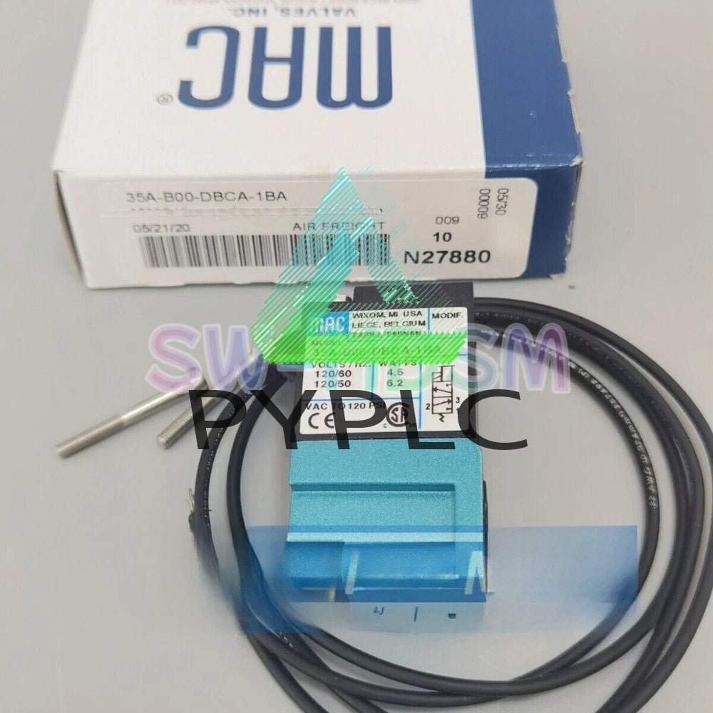 1Pcs FOR MAC Solenoid Valve 35A-B00-DBCA-1BA Freight Free