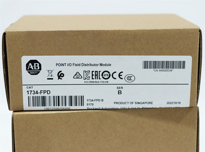 AB PLC 1734-FPD SER B Field Distributor Module SHIP - AB PLC