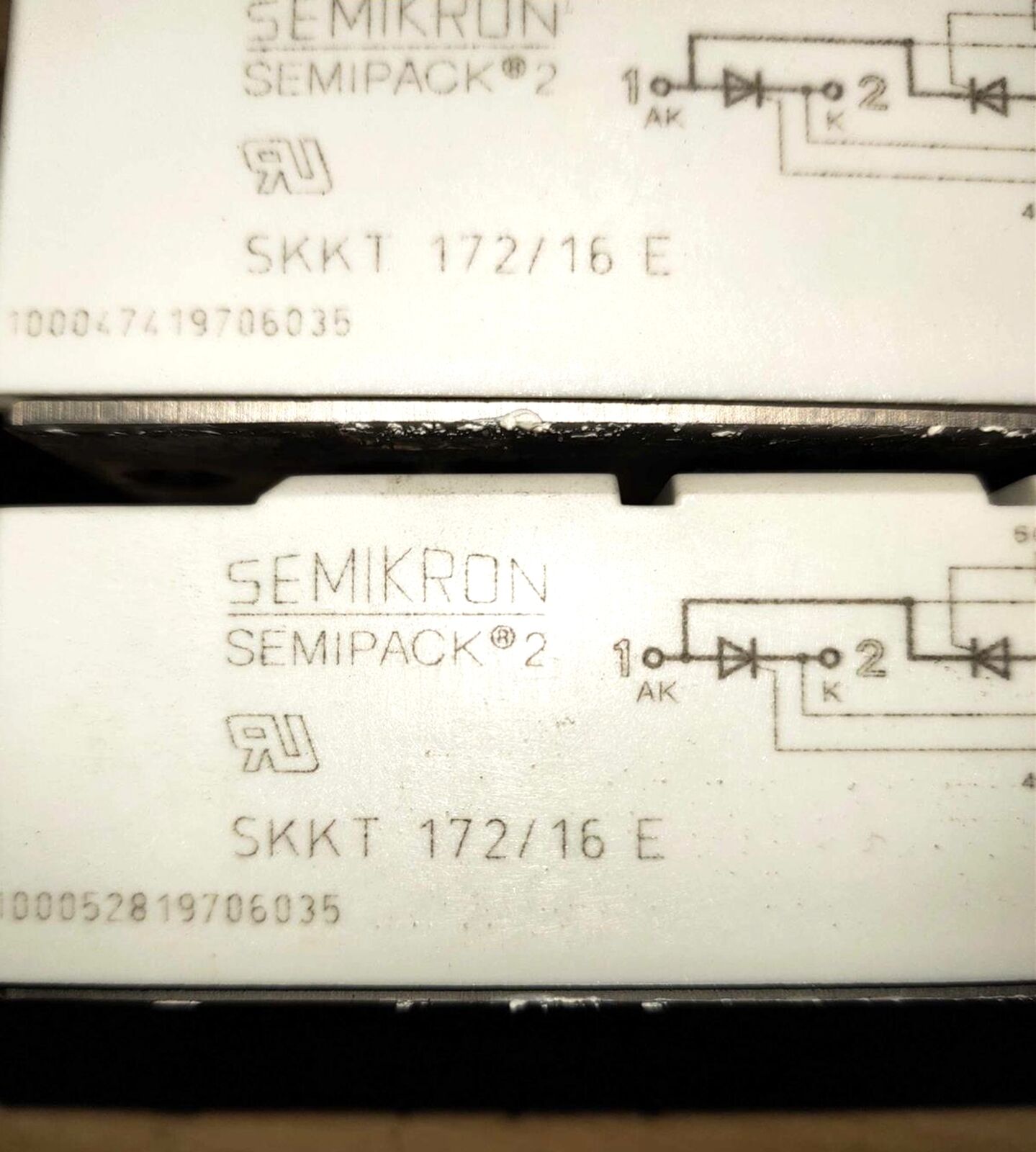 Semikron SKKT172-16E Power Supply Module, High-Power DC-DC Converter, 172V to 16A, Efficient Performance - SEMIKRON