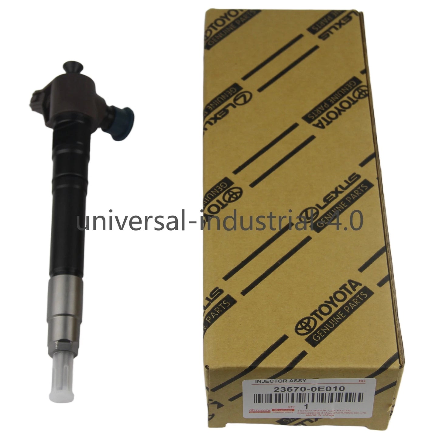 1PC 295700-0550 23670-0E010 236700E010 Fuel Injector for Hilux REVO 1GD-FTV 2.8L