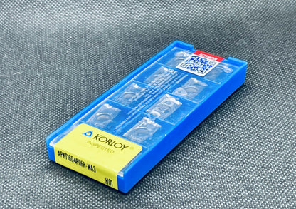 KORLOY APKT1604PDFR-MA3 H01 Carbide Milling Inserts 10 pcs