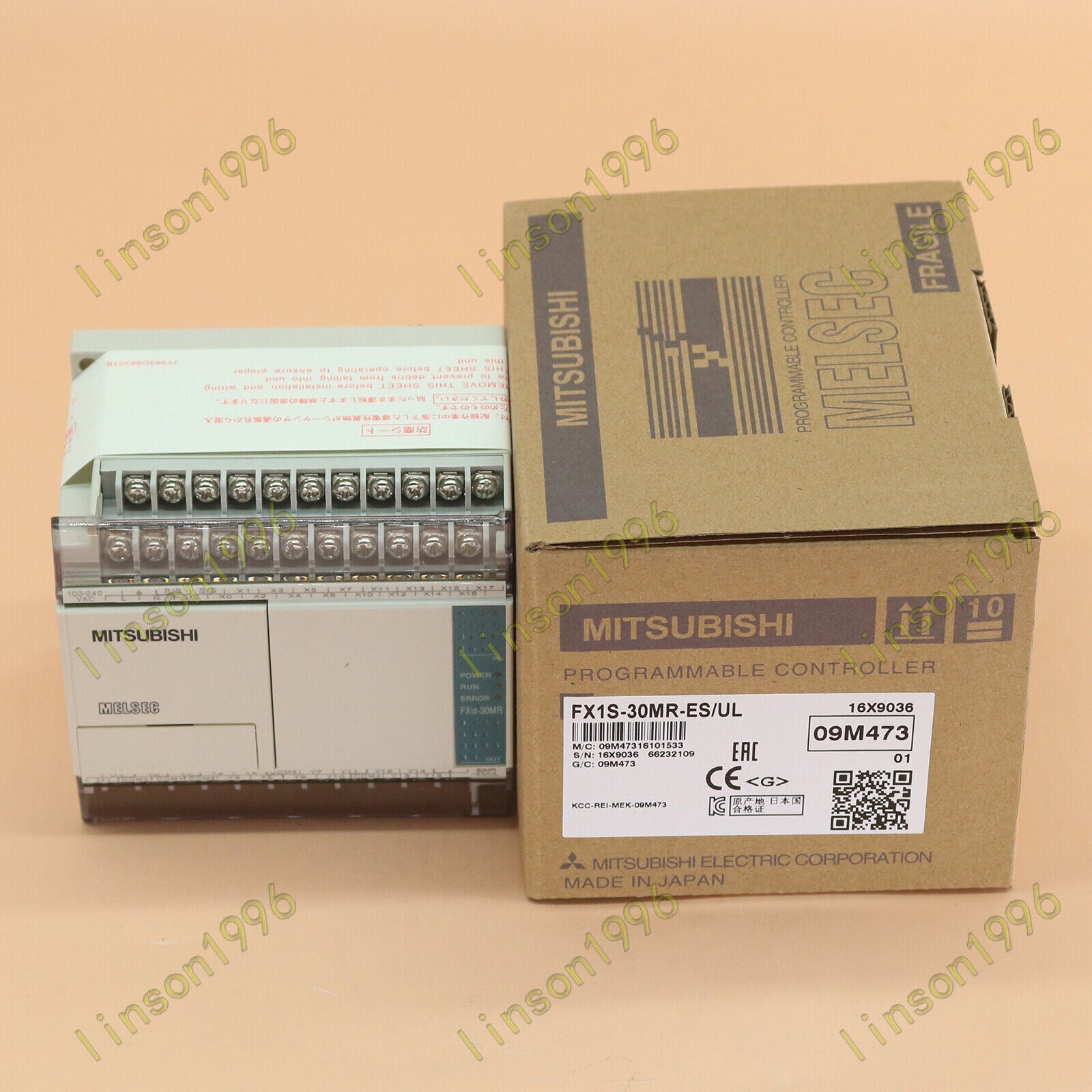 Mitsubishi FX1S-30MR-ES/UL 1PC PLC in Box - MITSUBISHI