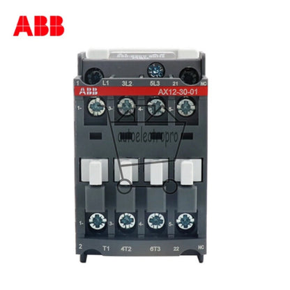 ABB AC Contactor AX12-30-10 AX12-30-01 AC24V 48V 110V 220V 380V 12A AX Series