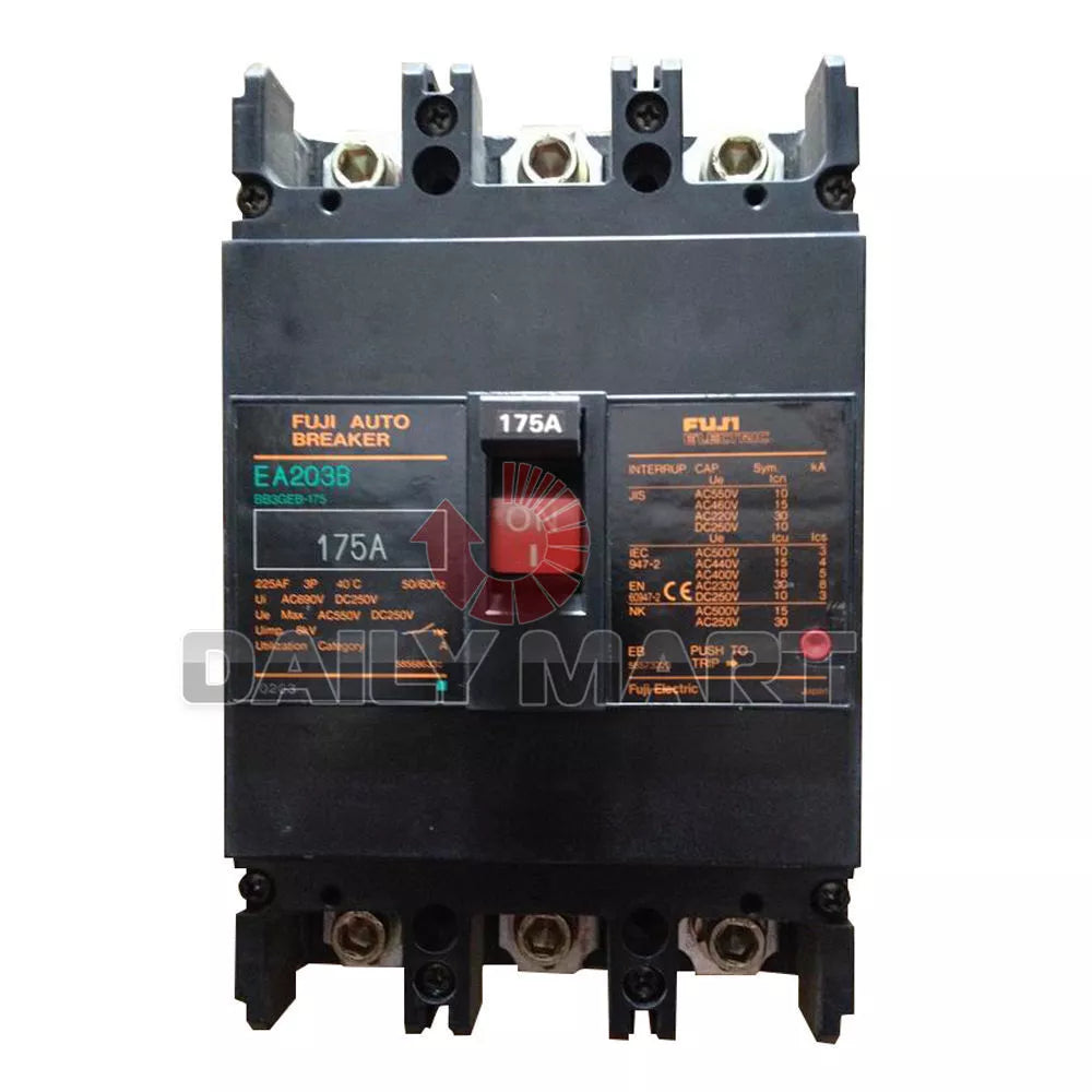 FUJI EA203B 175A AUTO CIRCUIT BREAKER NIB PLC MODULE - FUJI