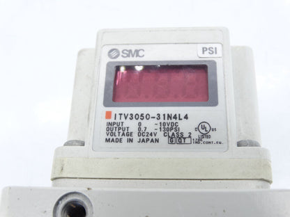 SMC ITV3050-31N4L4 Air Pressure Regulator - SMC
