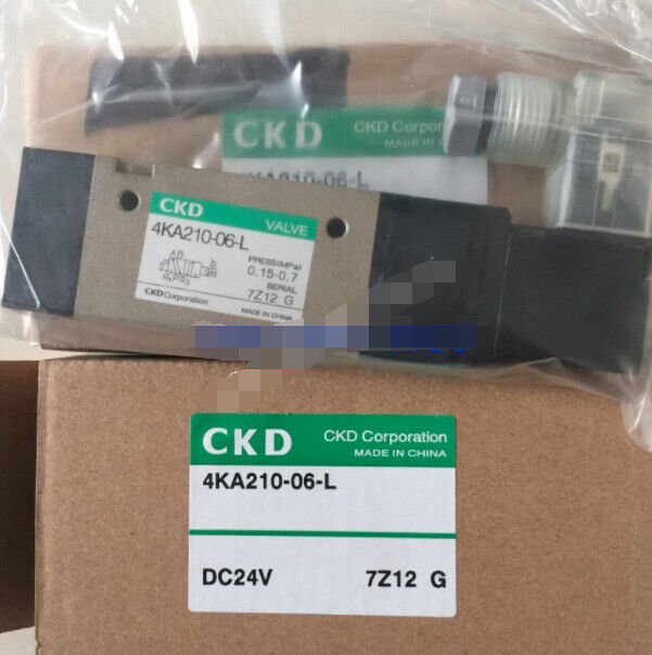 new CKD   4KA210-06-L-DC24V   4KA210-06-L   DC24V CKD