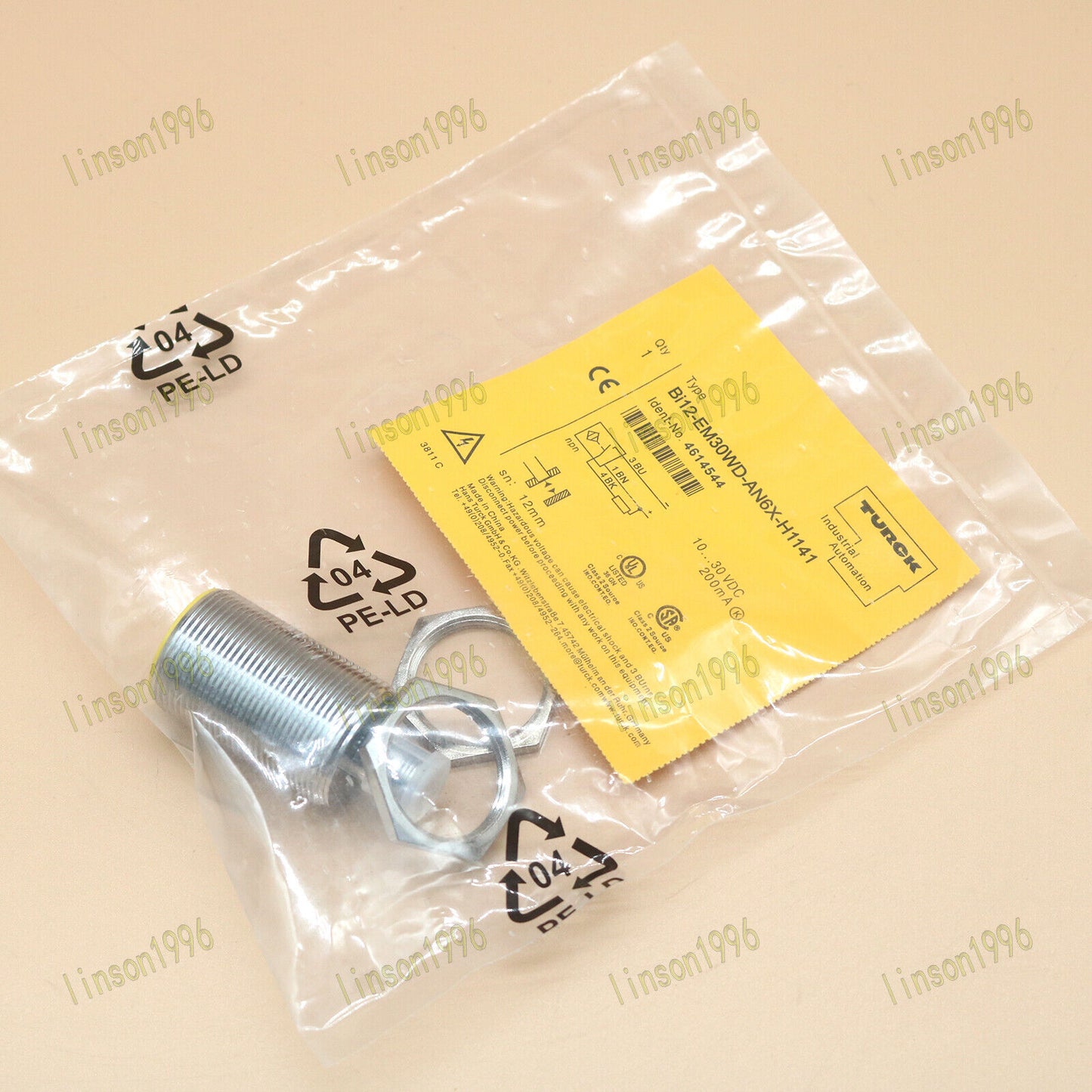 TURCK BI12-EM30WD-AN6X-H1141 Proximity Sensor - TURCK