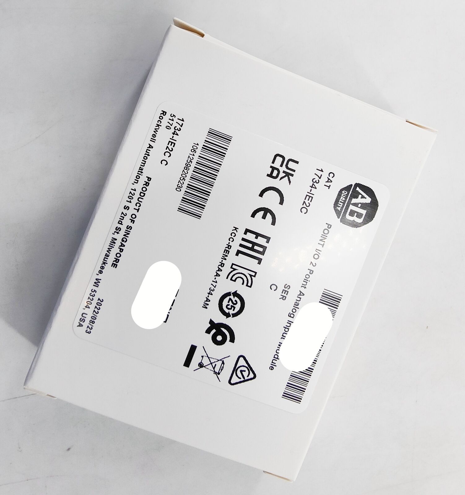 Allen-Bradley 1734-IE2C POINT 2 Point Analog Input Module - ALLEN-BRADLEY