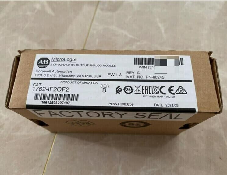 Allen Bradley New 1762IF2OF2 1200 Module Sealed - ALLEN BRADLEY