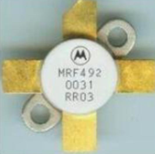 Motorola MRF492 RF Power Transistor: High-Power Amplifier for Wireless Applications - MOTOROLA