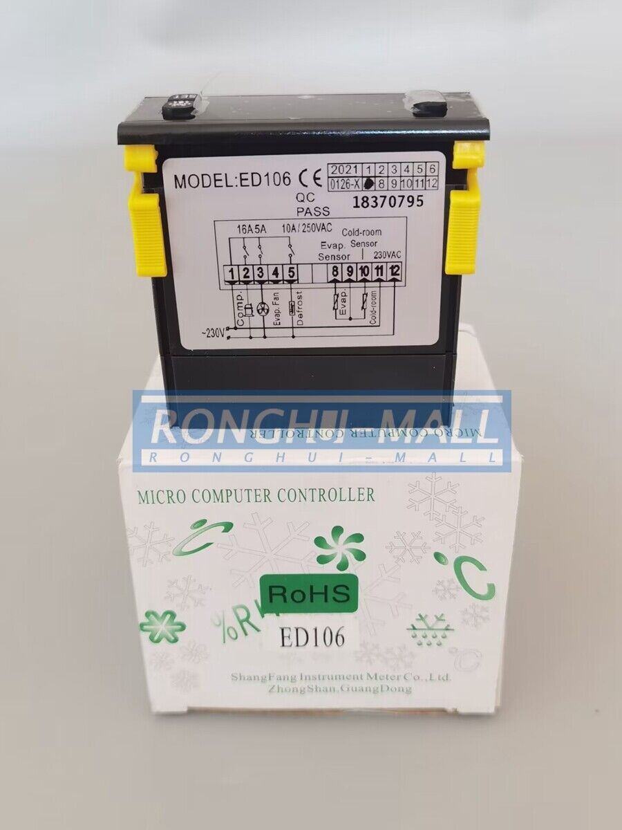 new ED106 ED-106 Digital Thermostat Temperature Controller For Cold-room