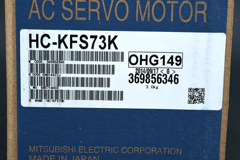 new Mitsubishi AC Servo Motor HC-KFS73K HCKFS73K   NIB Ship