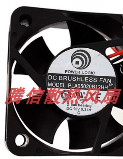 POWER LOGIC PLA05020B12HH 5020 12V 0.34A 5CM 4-Wire PWM High Airflow Cooling Fan