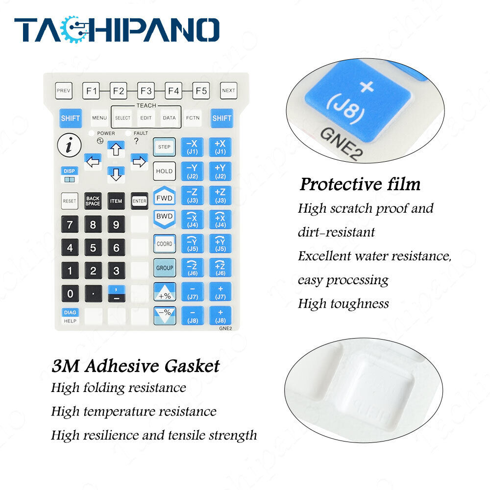 new For Fanuc GNE2 Teach Pendant Membrane Keypad Protective Film - FANUC