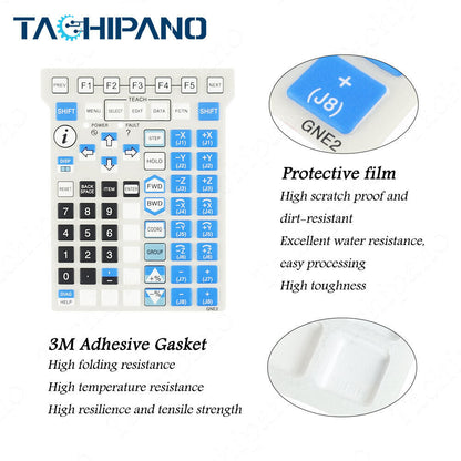 new For Fanuc GNE2 Teach Pendant Membrane Keypad Protective Film - FANUC