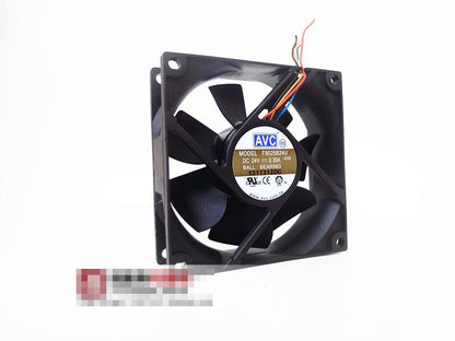 AVC F8025B24U 8025 24V 0.30A 8CM 4-wire PWM converter cooling fan