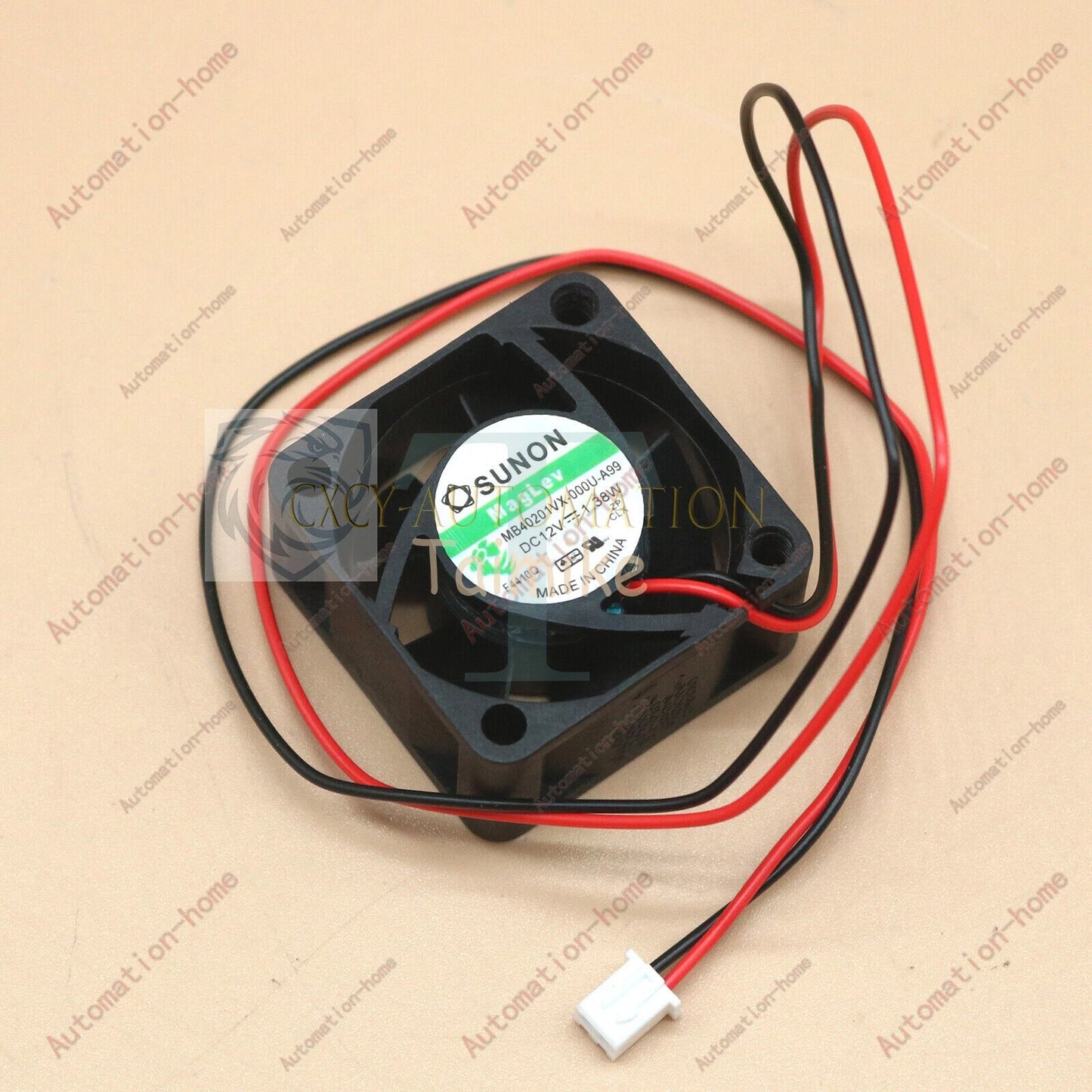 SUNON MB40201VX-000U-A99 12V 1.38W 4020 4CM 2-pin magnetic levitation fan